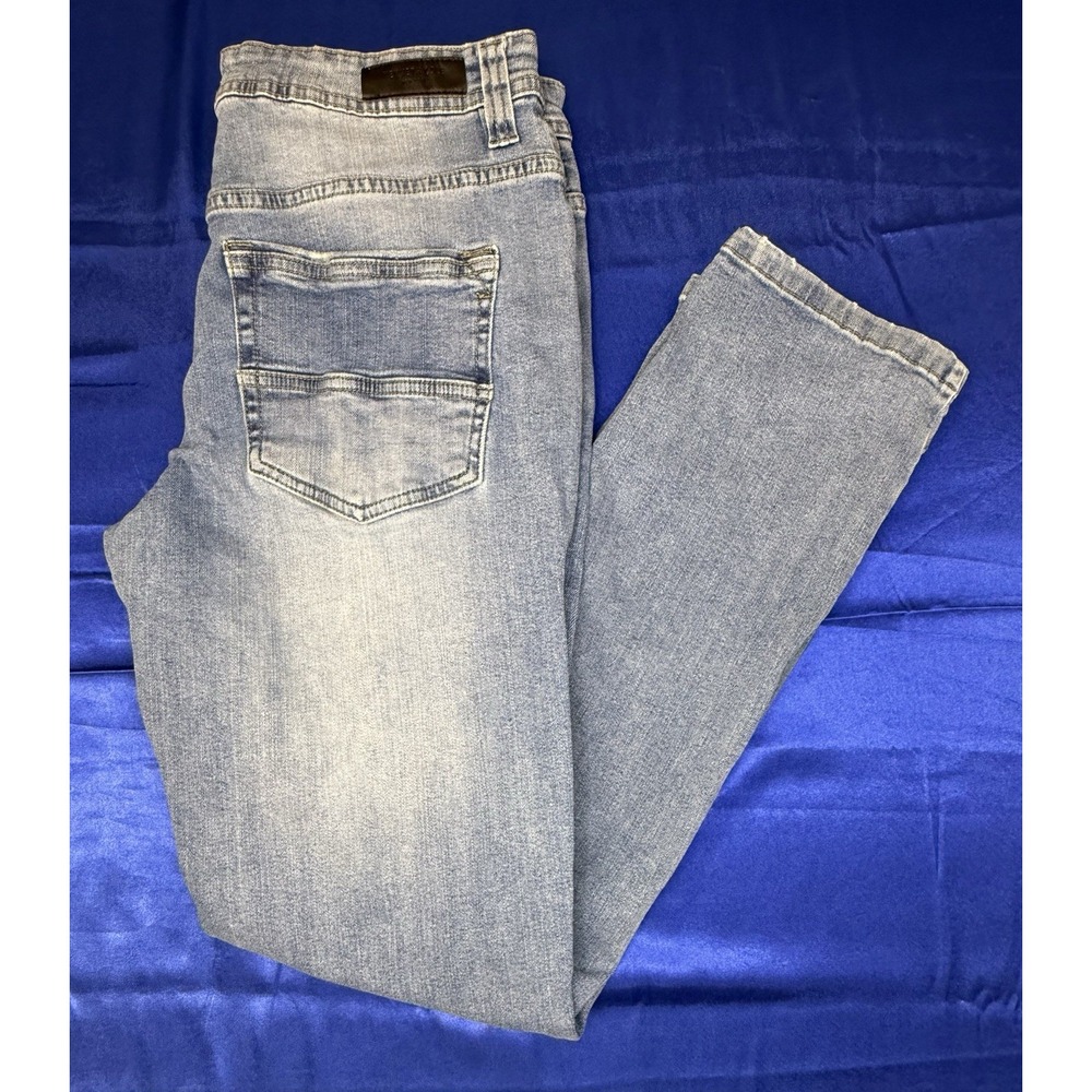 Kenneth Cole New York Men's 32x30 Light Blue Denim Jeans